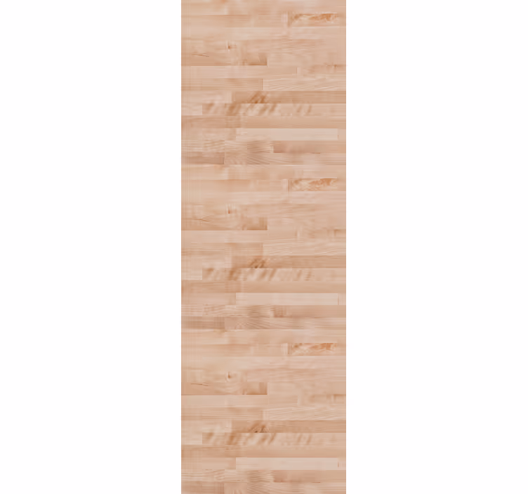 Cortina roller oficina tablón de madera marrón elegante - TenVinilo