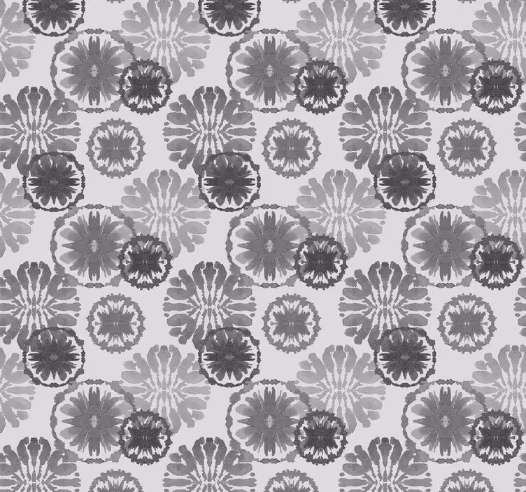 Cortina roller oficina ilusión pintada en gris - TenVinilo
