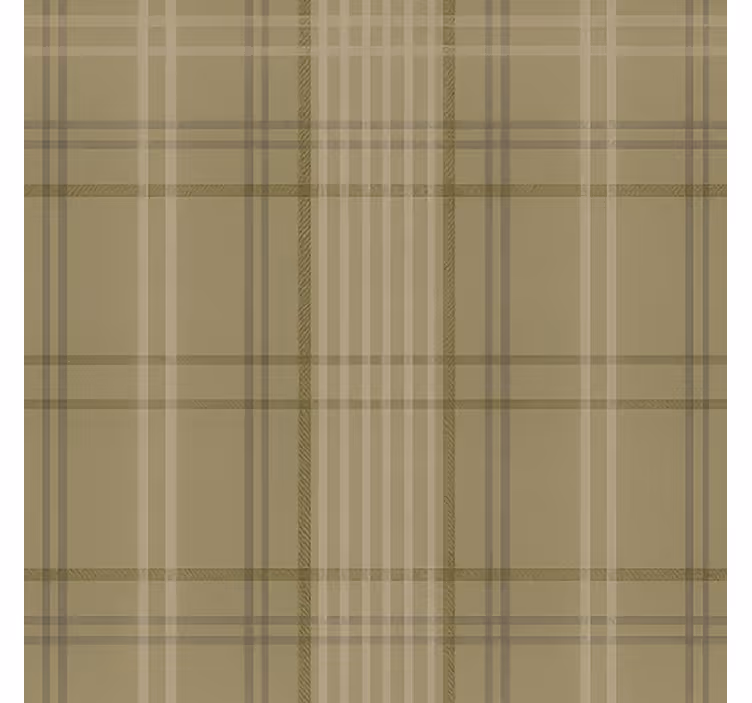 Cortina roller beige diseño gris olivo de los 60 - TenVinilo