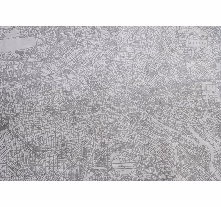 Cortina roller cocina mapa de berlín - TenVinilo