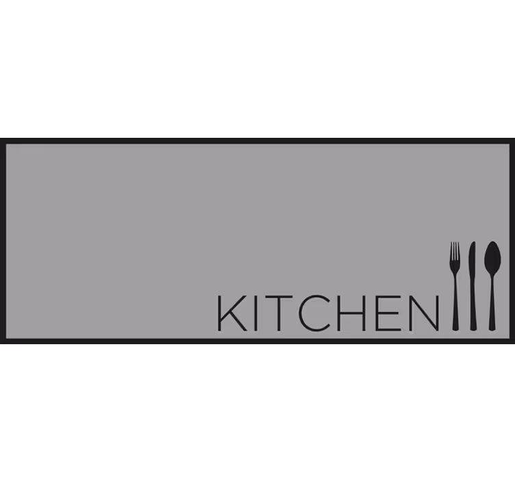 Cortina roller gris para cocina moderna - TenVinilo