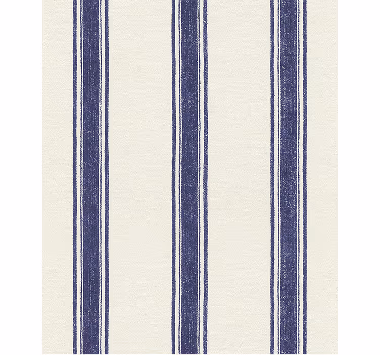 Cortina roller azul líneas verticales marinas - TenVinilo