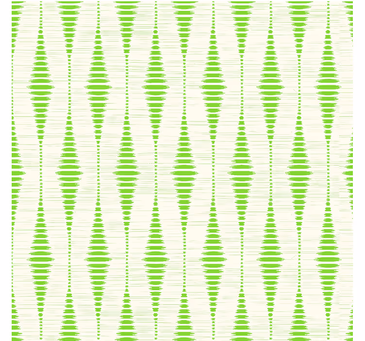 Cortina roller moderno ikat verde rabaul - TenVinilo