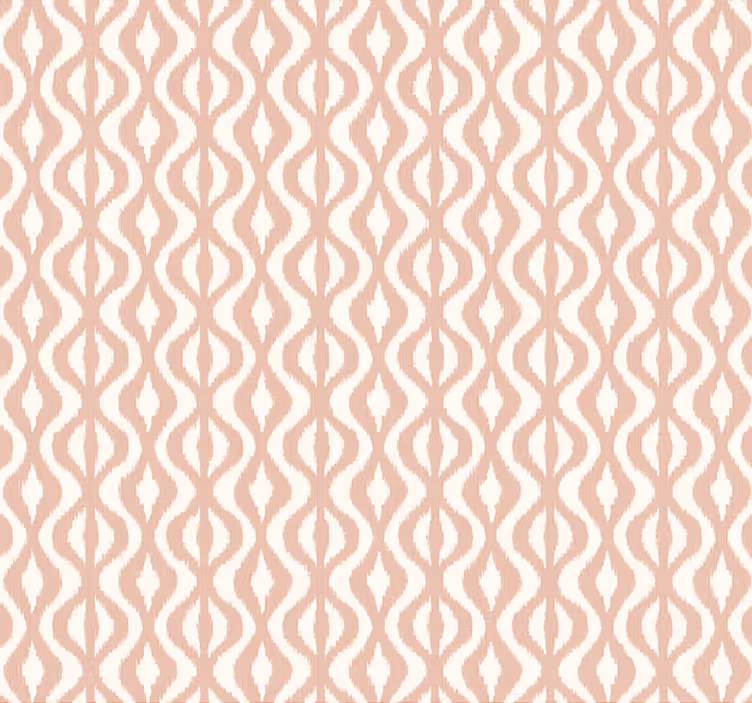 Cortina roller moderno rosa polvoriento ikat geométrico - TenVinilo