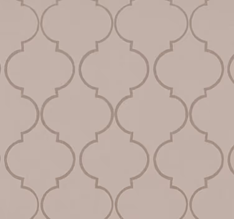 Cortina roller moderno efecto lino taupe - TenVinilo