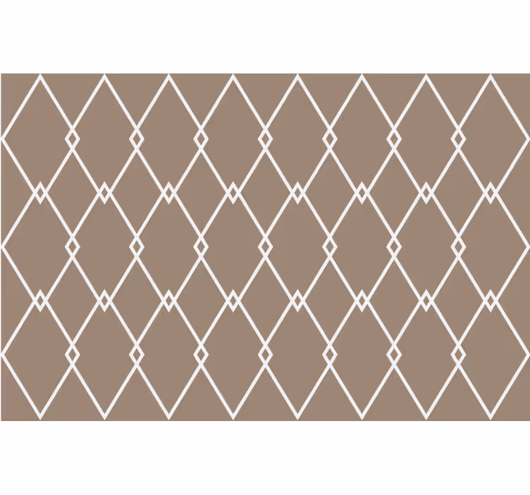 Cortina roller beige estilo geométrico de cocina - TenVinilo