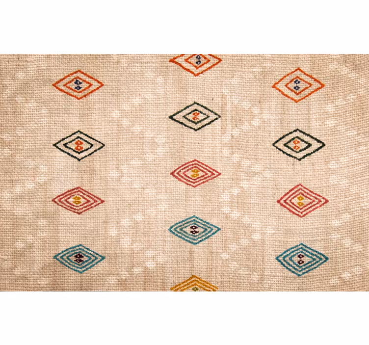 Cortina roller beige ojos jogol - TenVinilo