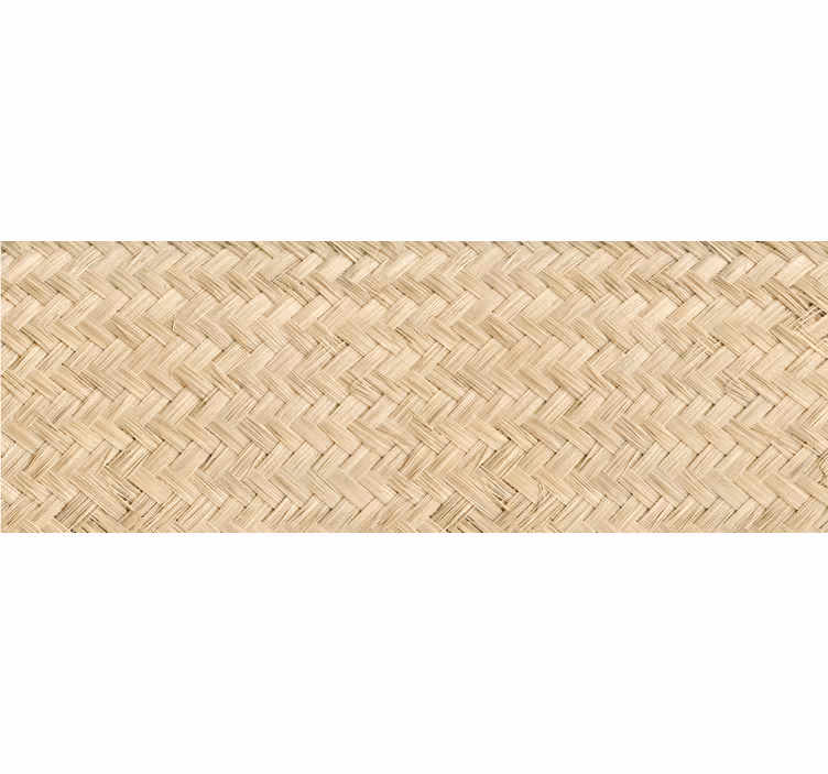 Cortina roller beige zona de paja - TenVinilo