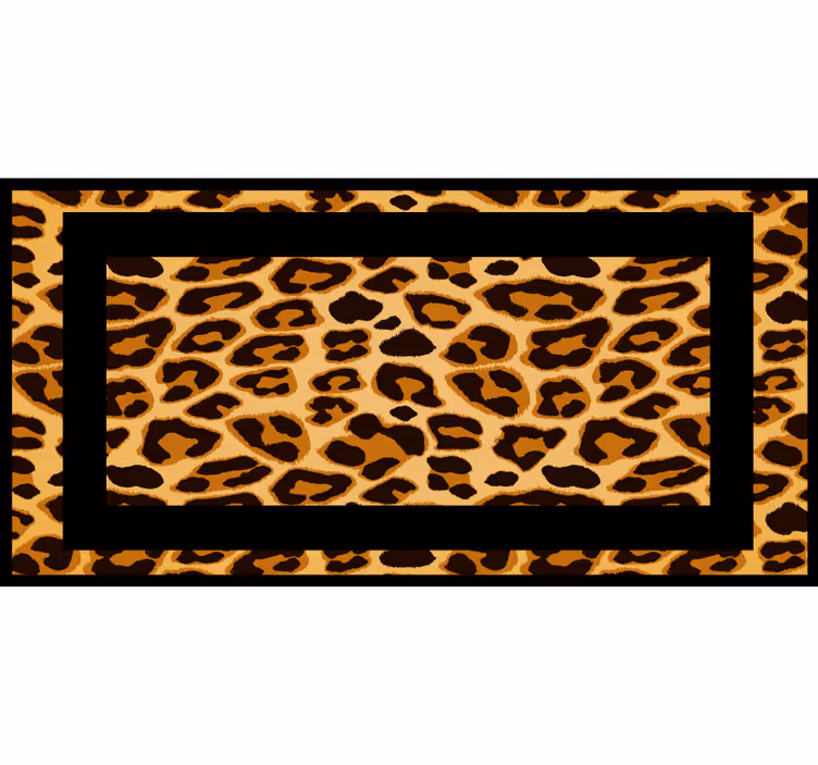Cortina roller habitación tigre naranja clásico - TenVinilo
