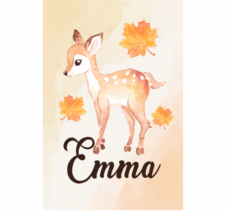 Cortina roller infantil ciervo - TenVinilo
