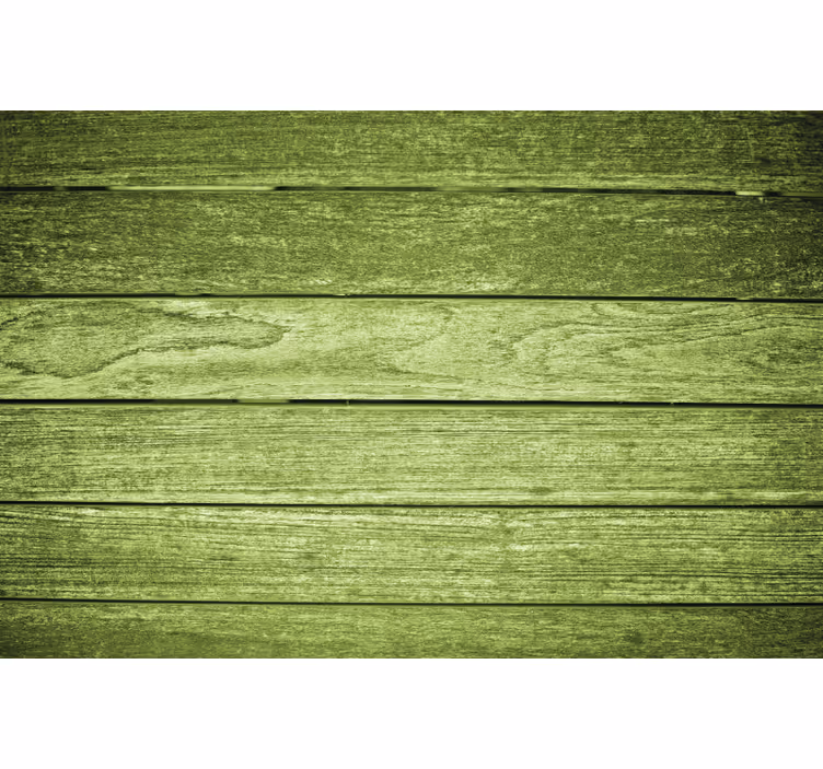 Cortina roller verde manteles de textura madera - TenVinilo