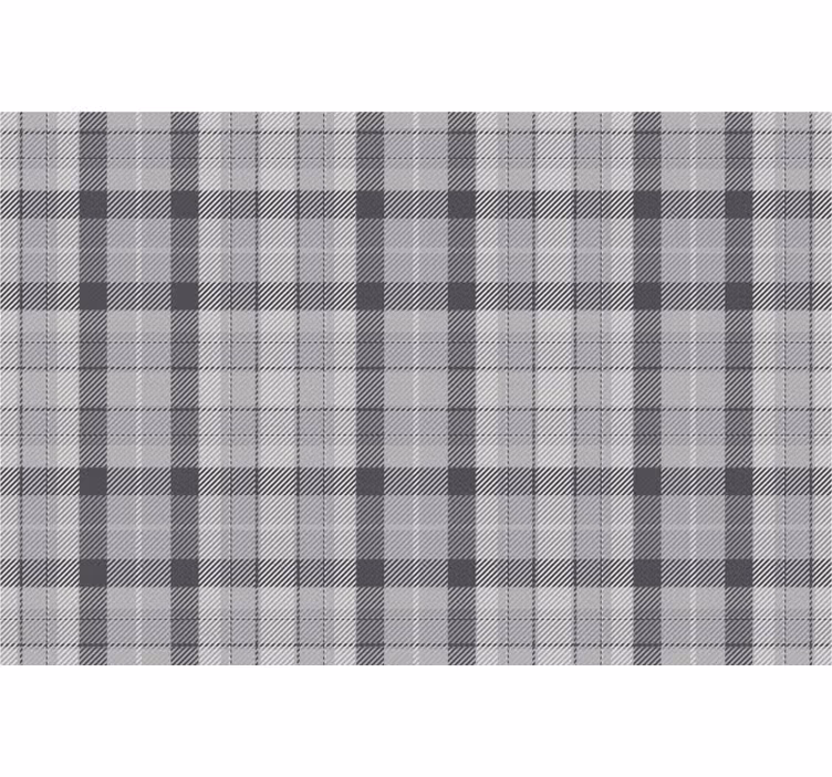 Cortina roller gris cuadros pantone - TenVinilo