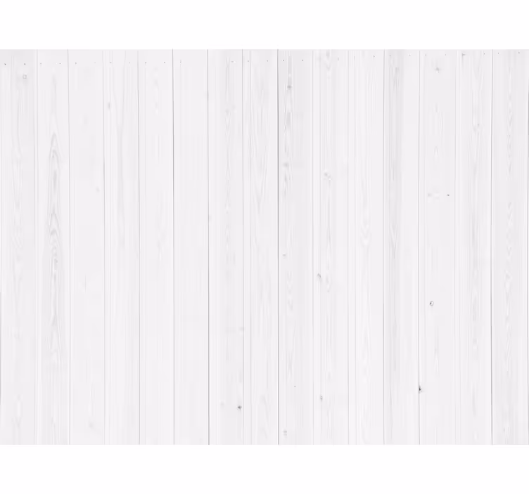 Cortina roller blanca patrón de madera hamptons - TenVinilo