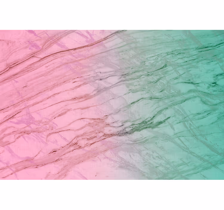 Cortina roller textura color rosa y verde pastel - TenVinilo