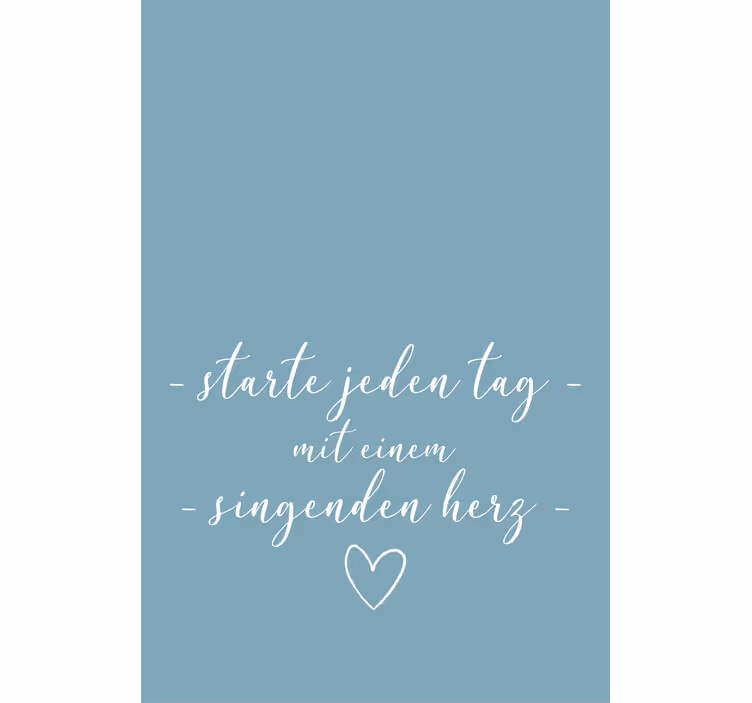 Estor frase Empezar el día cantando escuchar - TenVinilo