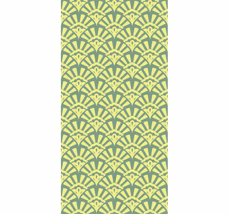 Cortina roller textura elegante tema de hojas - TenVinilo