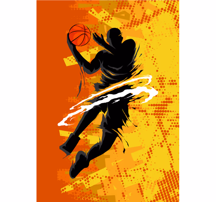 Estor de deportes jugador de baloncesto - TenVinilo