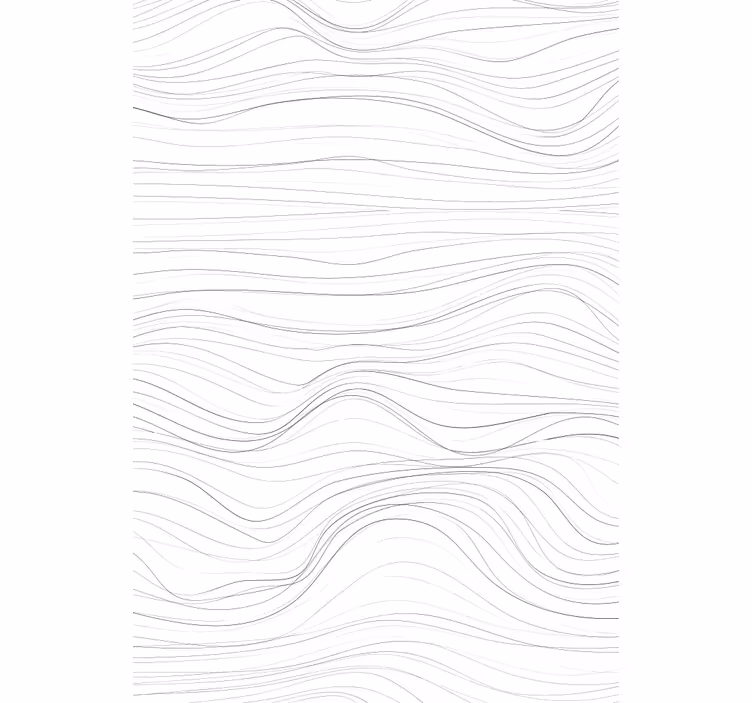 Estor diseño ondas elegantes - TenVinilo