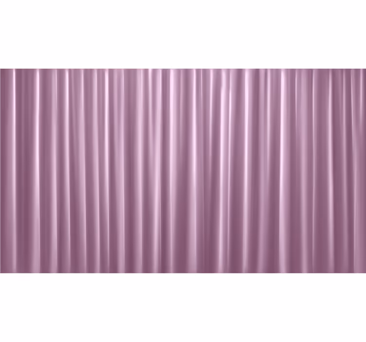 Cortinas onduladas color rosa - TenVinilo