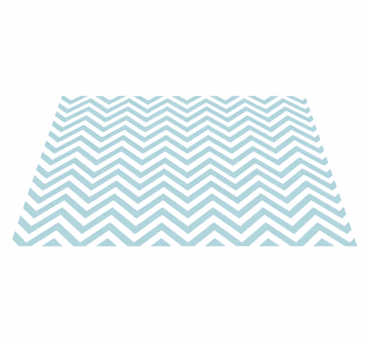 Mantel individual imitación superficie chevron - TenVinilo