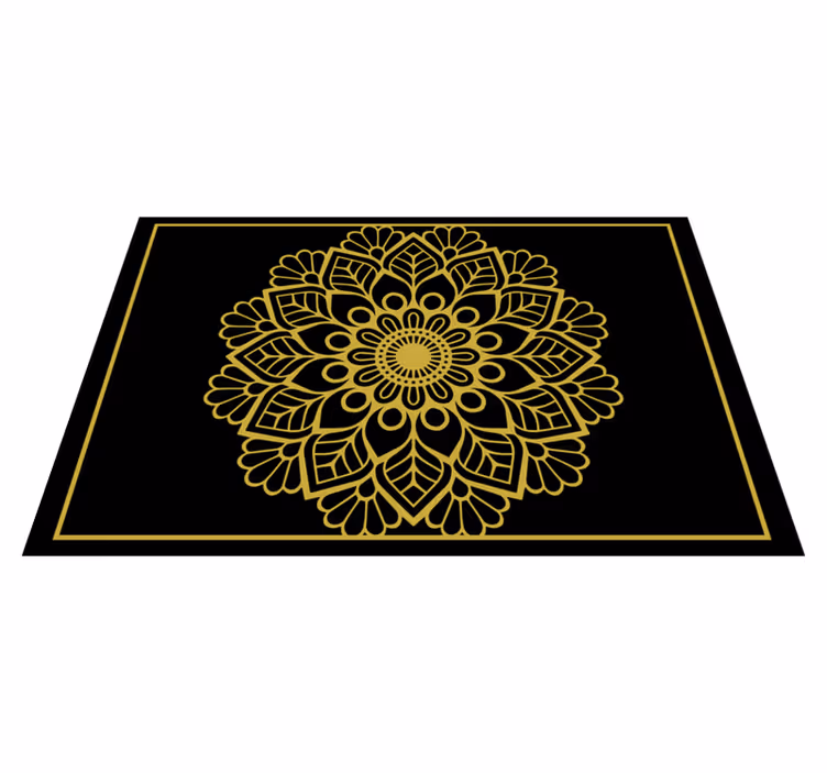 Individual mesa elegante componente botánico graceful - TenVinilo