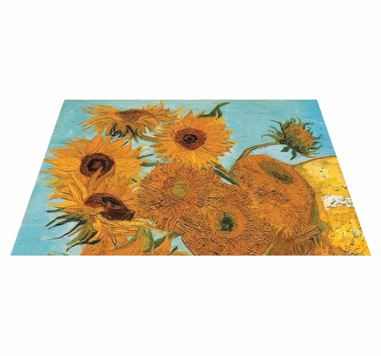 Individual original mesa vitalidad de girasol - TenVinilo