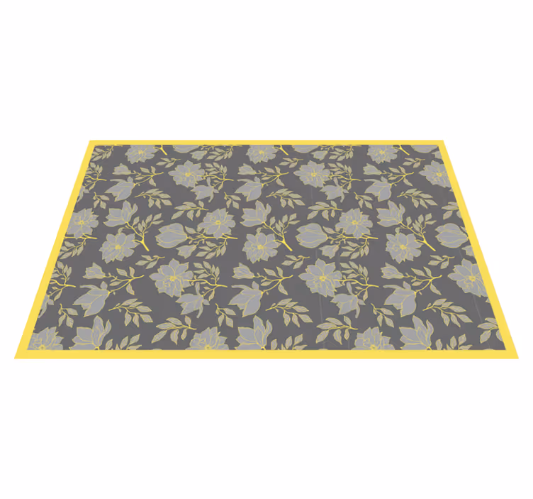 Individual original mesa con estampado floral - TenVinilo