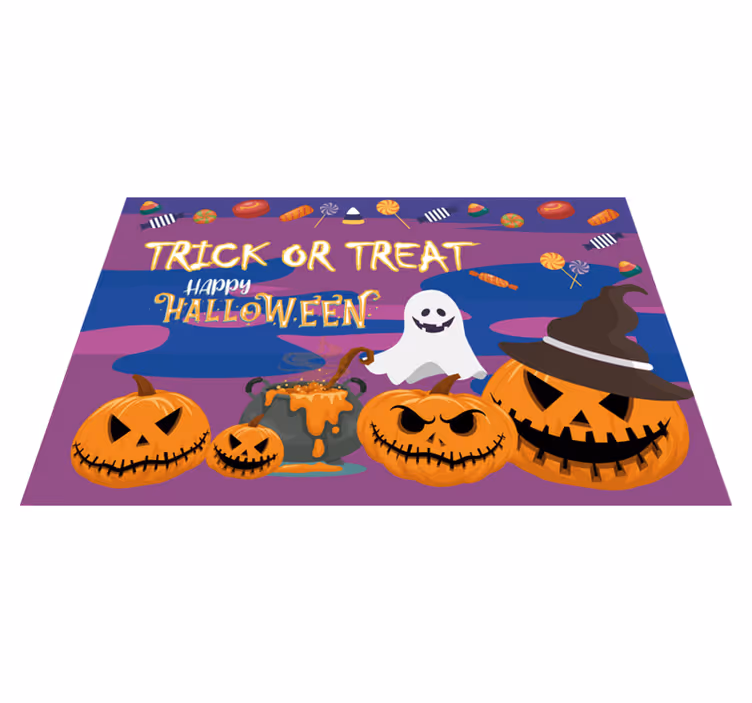 Individual mesa halloween mesa de trick or treat - TenVinilo