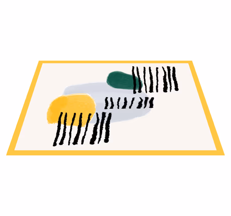 Individual mesa moderno formas geométricas vivas - TenVinilo