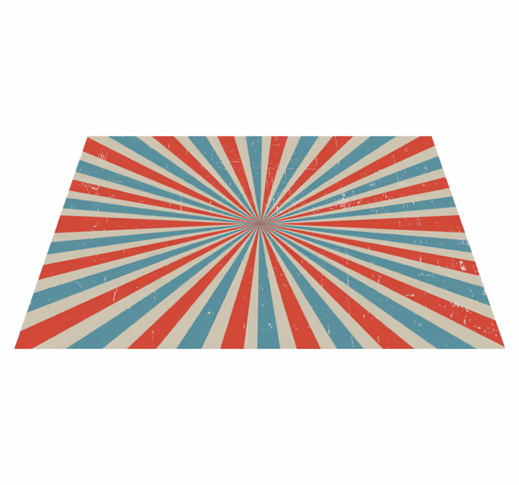 Individual original mesa patrón espiral audaz - TenVinilo