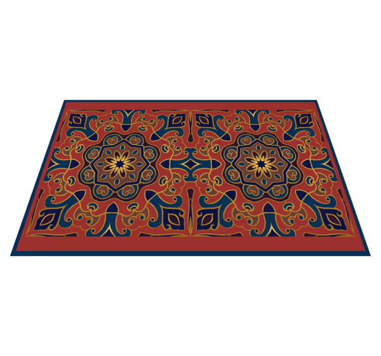 Individual original mesa arreglo floral intrincado - TenVinilo