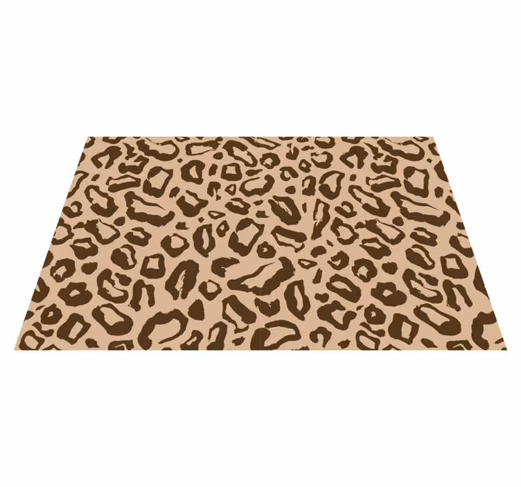 Mantel individual imitación estilo leopardo - TenVinilo