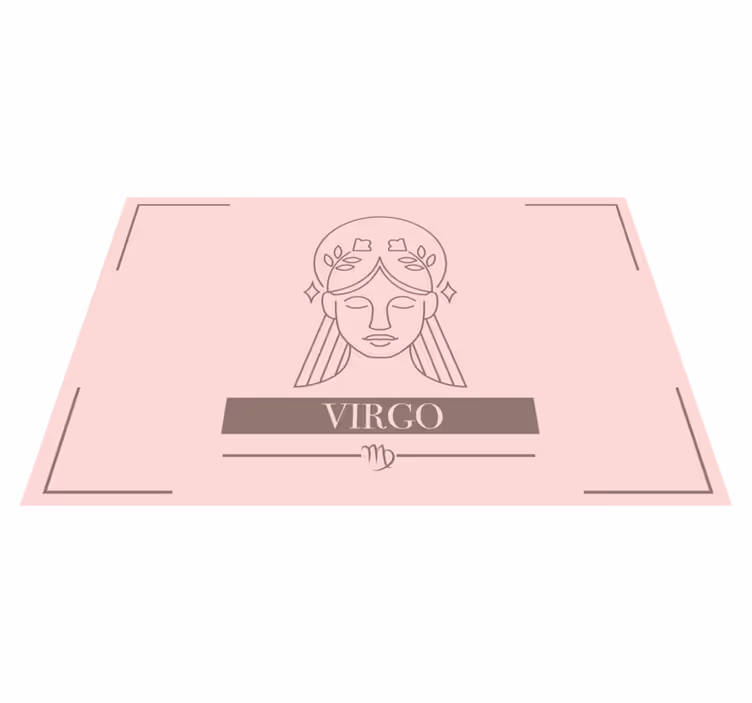 Individual mesa signo del zodiaco virgo - TenVinilo