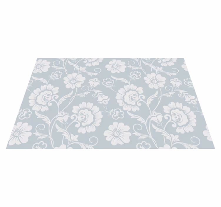 Mantel individual imitación arreglo floral - TenVinilo