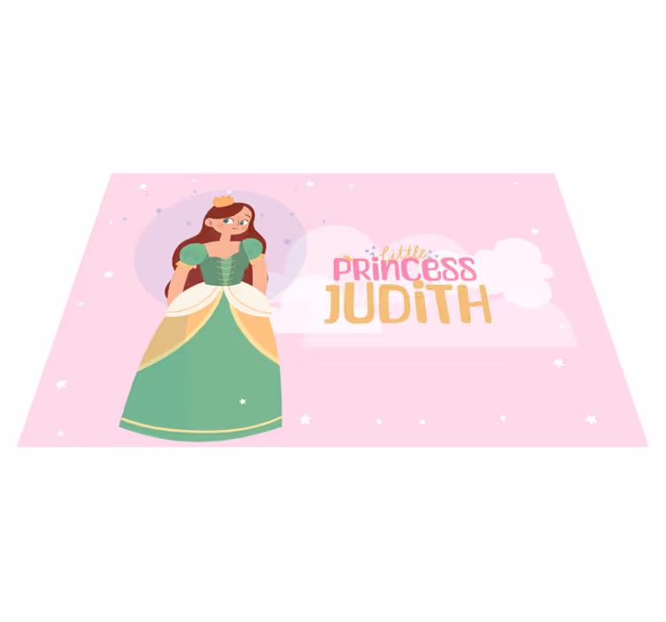 Mantel individual personalizable princesa - TenVinilo