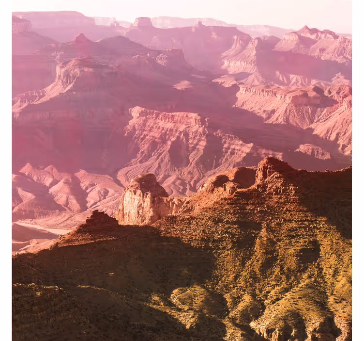 Mural desierto colores estéticos del gran cañón - TenVinilo
