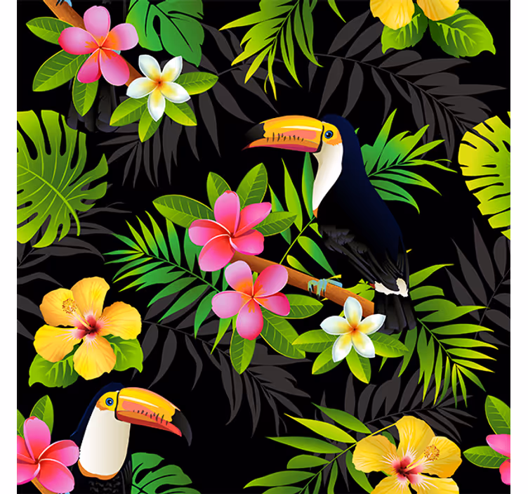 Papel mural selva vinilo para muebles selva - TenVinilo