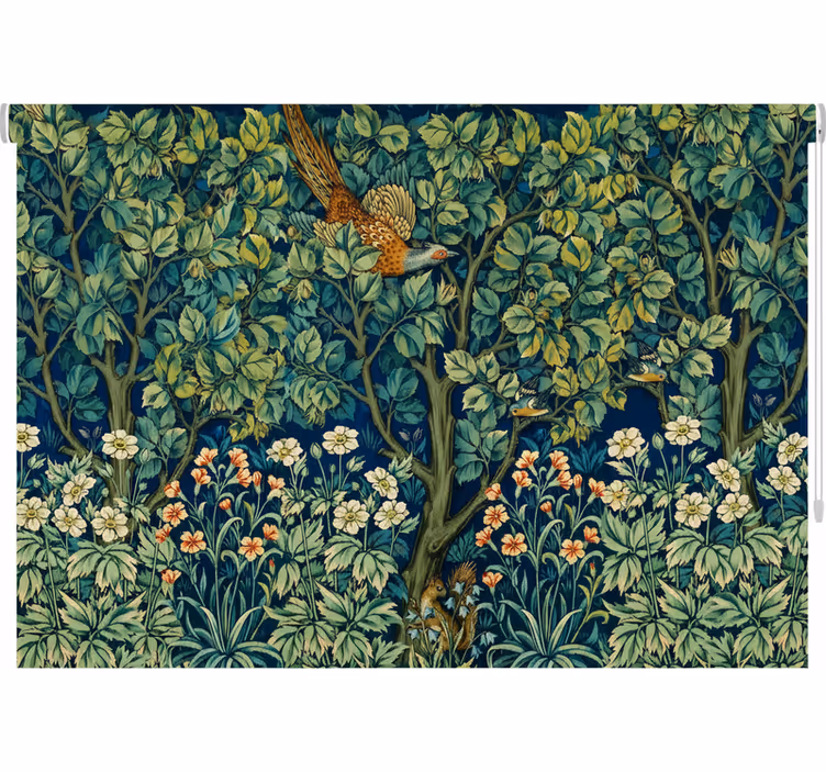 Papel mural baño plantas vintage - TenVinilo