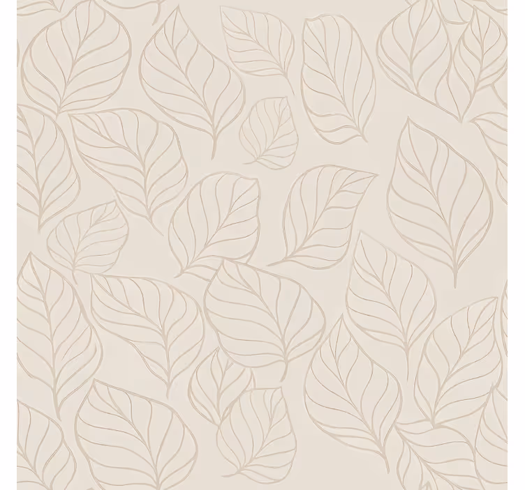 Papel mural beige con patrón beige y blanco - TenVinilo