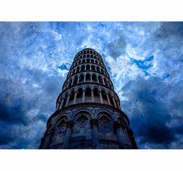 Fotomural ciudad Torre di Pisa - TenVinilo