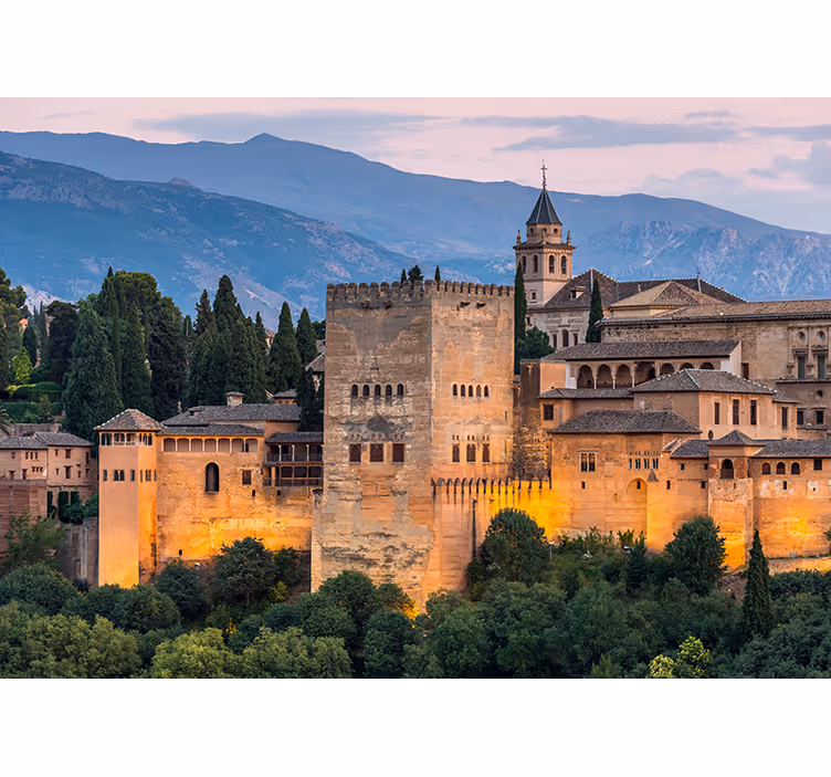 Fotomural ciudad Alhambra de Granada - TenVinilo