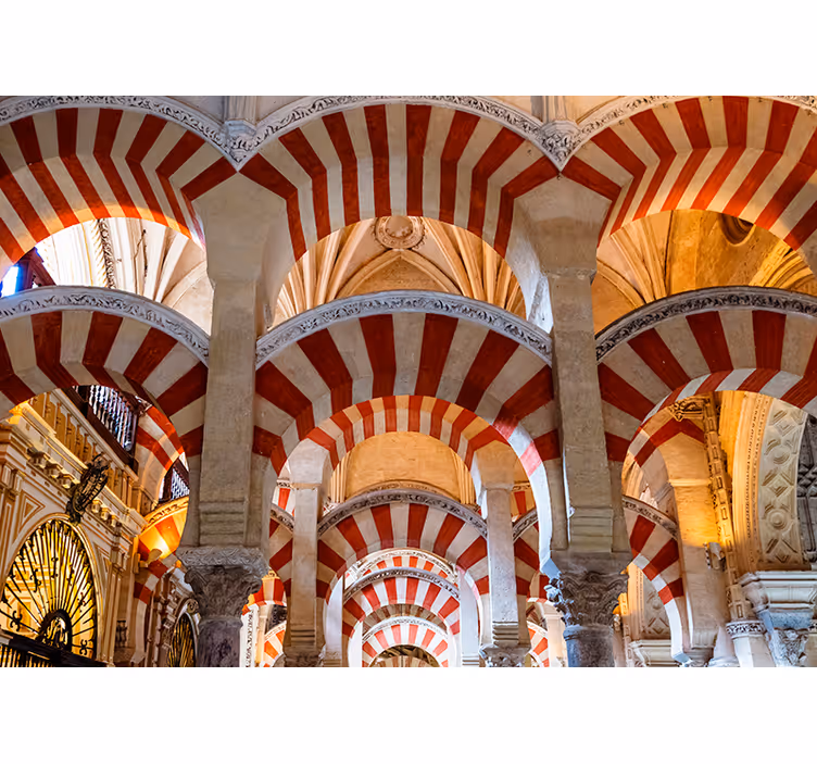 Fotomural ciudad Mezquita de Córdoba 3D - TenVinilo