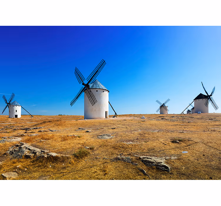 Fotomural paisaje rural español - TenVinilo