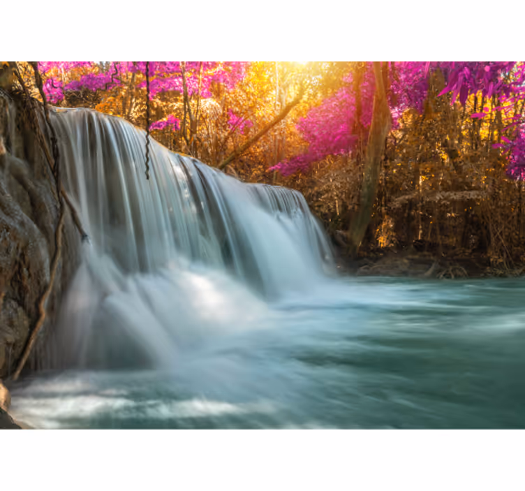 Fotomural cascada gran arroyo de la cascada - TenVinilo