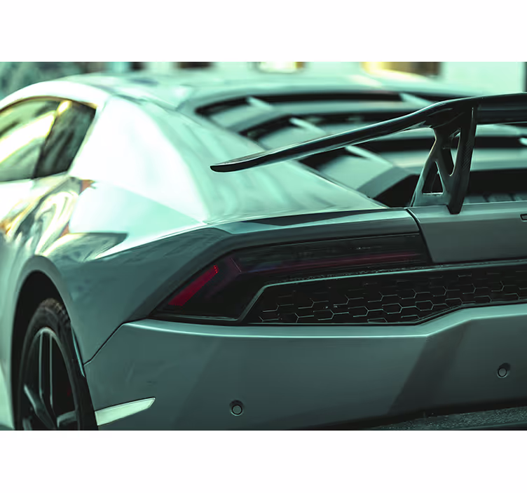 Papel mural vehículos elegante coche deportivo - TenVinilo