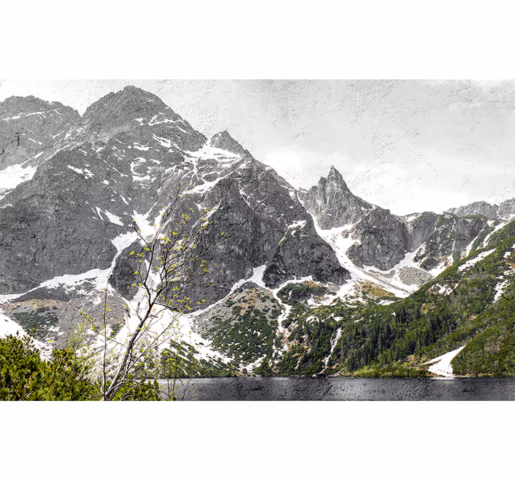 Fotomural de montañas Polaco zakopane - TenVinilo