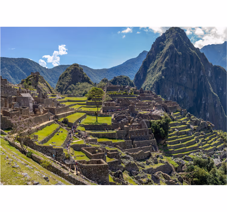 Papel mural ciudades machu picchu patrimonio - TenVinilo