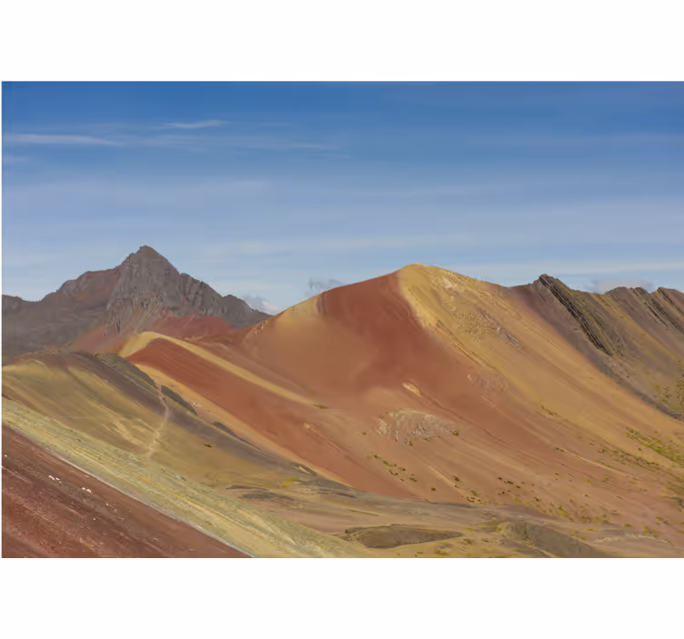 Papel mural montaña majestuosidad de los andes - TenVinilo