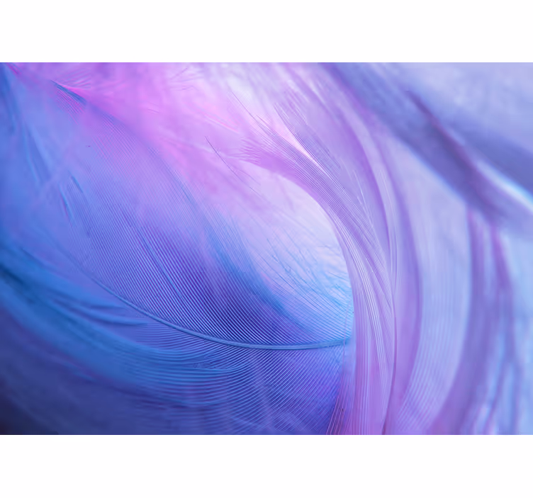 Mural abstracto ondas de colores suaves - TenVinilo