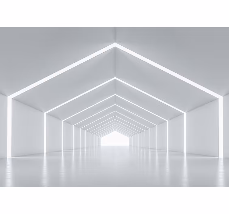 Papel mural moderno estructura de luz geométrica - TenVinilo